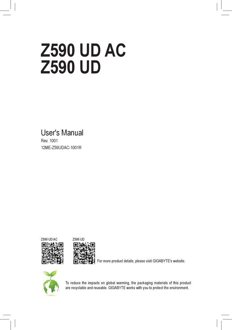 Gigabyte Z590 UD AC user manual