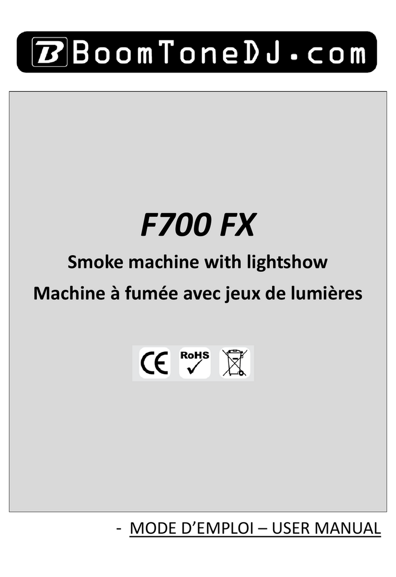 BoomToneDJ F700 FX user manual