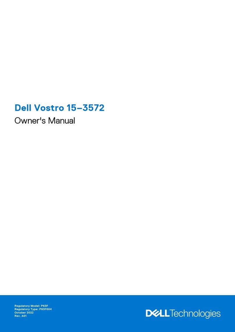 Dell Vostro 15-3572 User manual Dell Vostro 15-3572 User manual