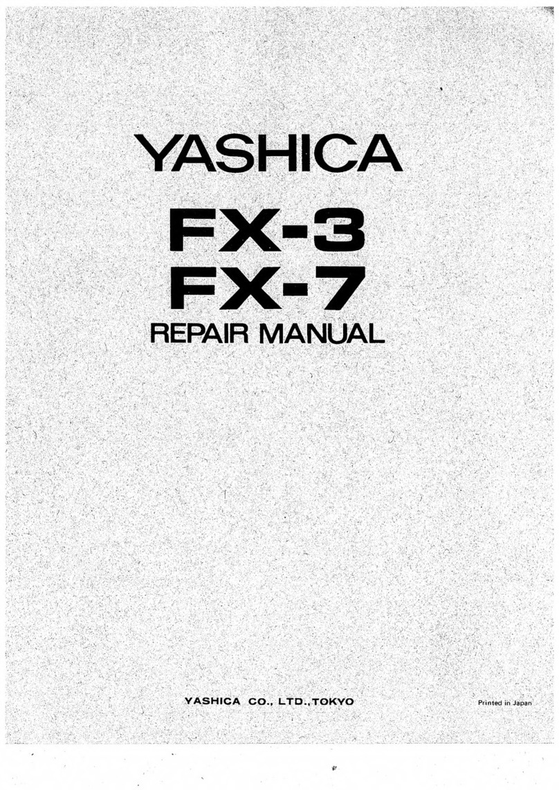 Yashica FX-3 Operating instructions Yashica FX-3 Operating instructions