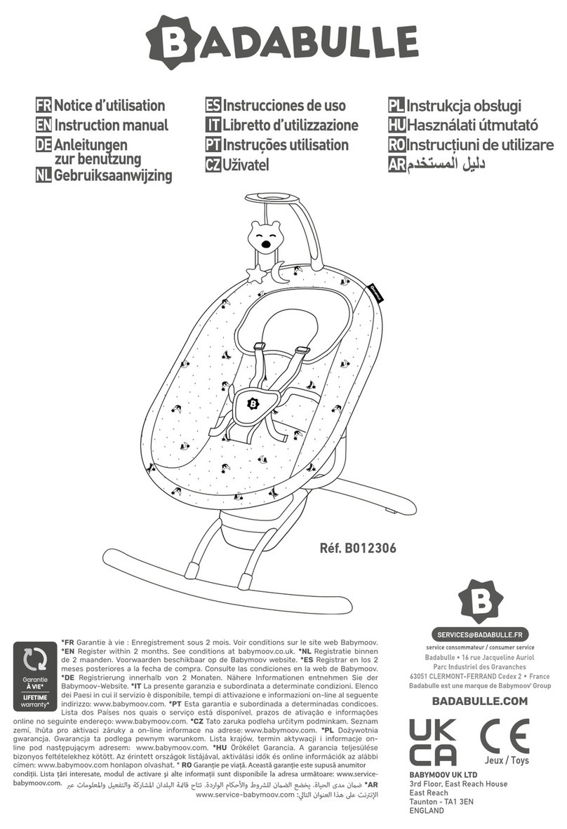 Badabulle B012306 instruction manual