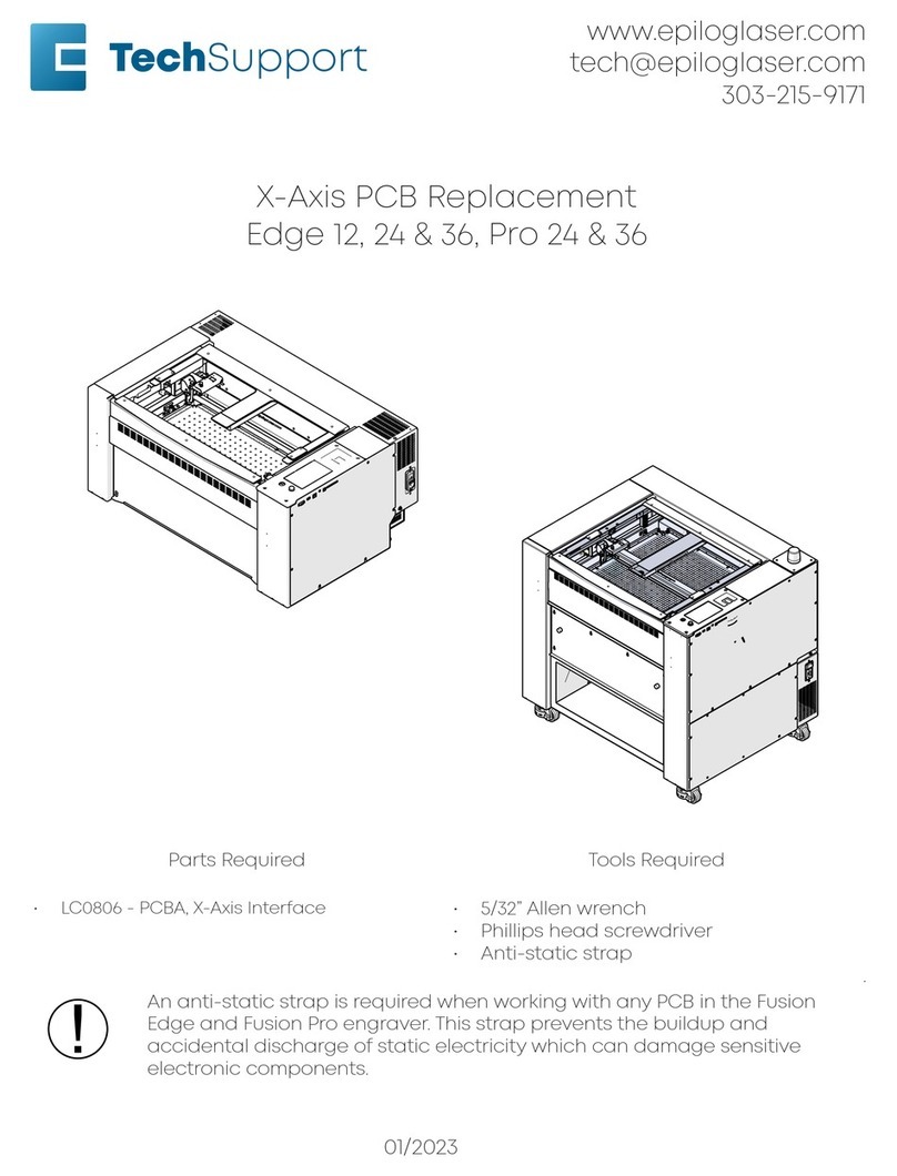 Epilog Laser Edge 12 User manual Epilog Laser Edge 12 User manual