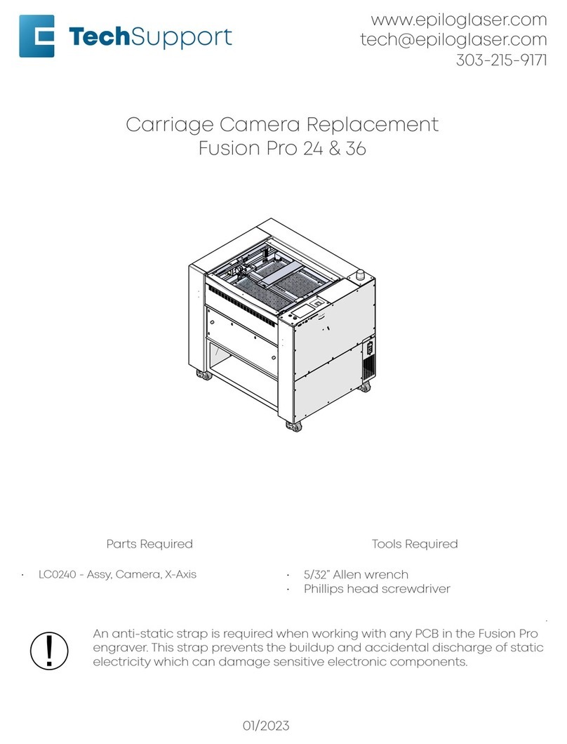 Epilog Laser Fusion Pro 32 User manual Epilog Laser Fusion Pro 32 User manual
