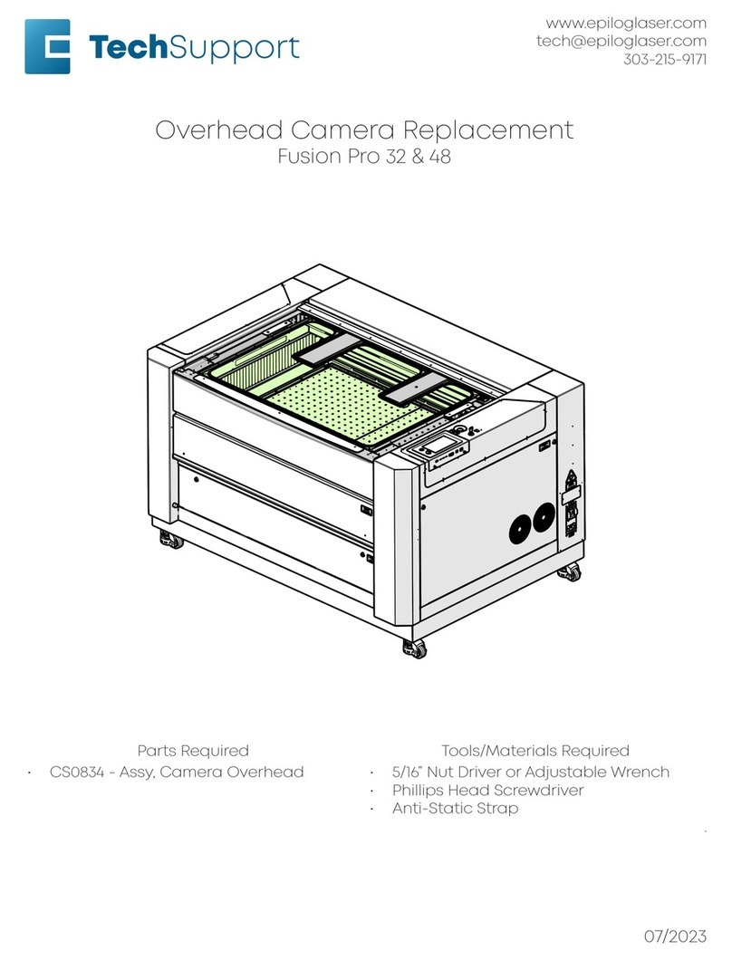 Epilog Laser Fusion Pro 32 User manual
