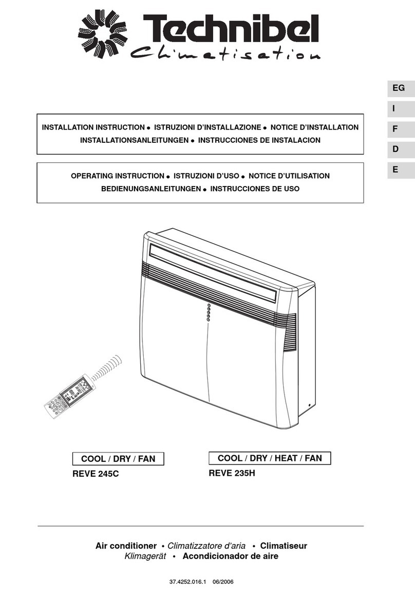 Technibel REVE 245C User manual