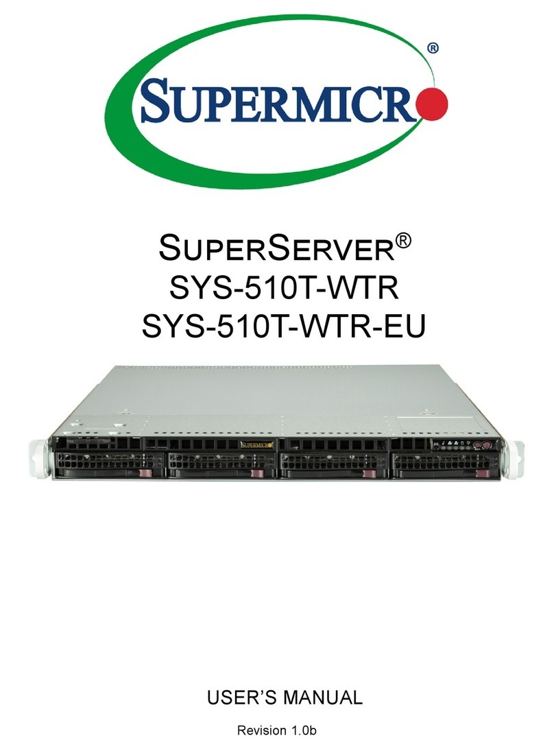 Supermicro SuperServer SYS-510T-WTR-EU User manual