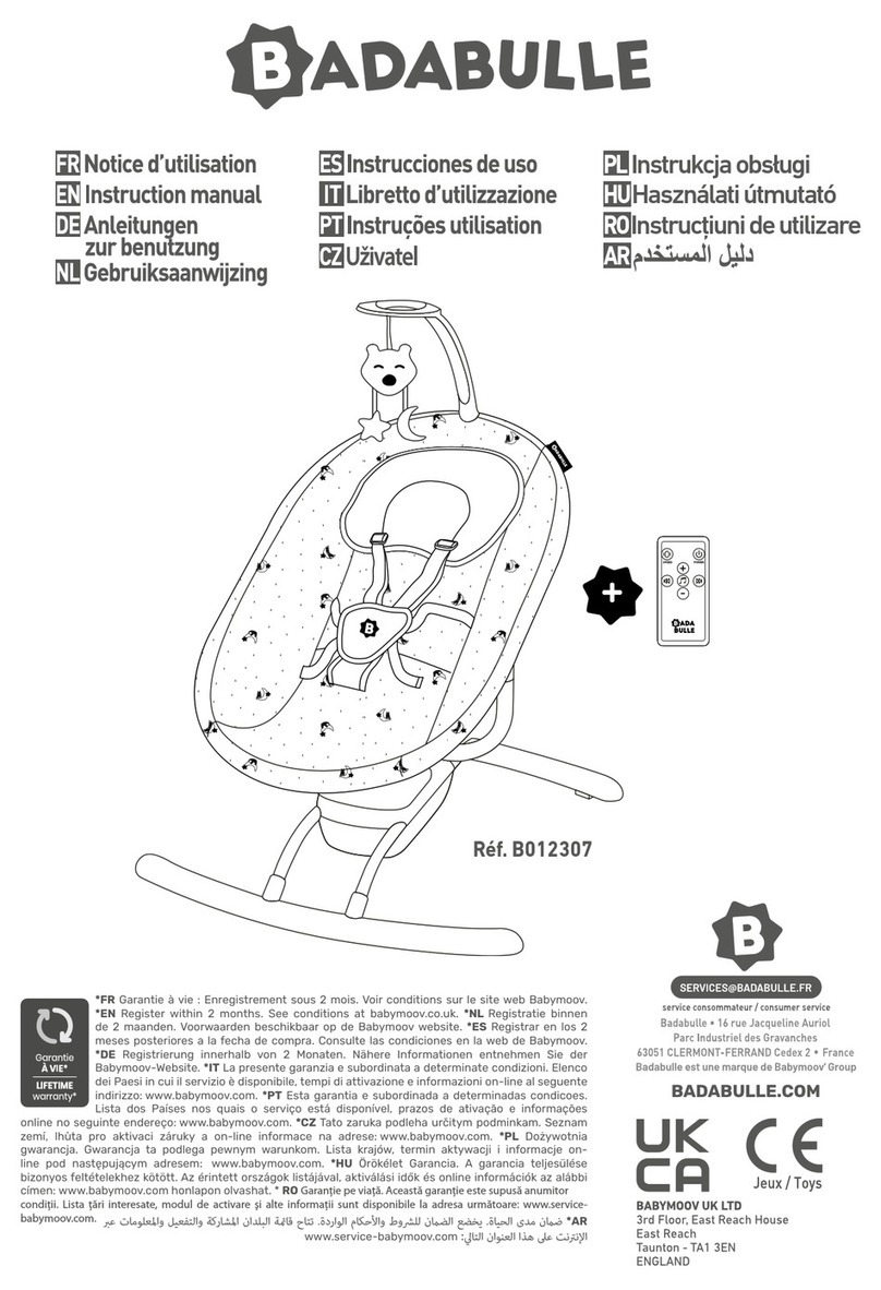 Badabulle B012307 User manual