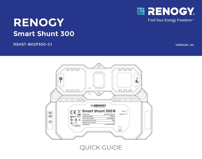 Renogy Smart Shunt 300 User manual