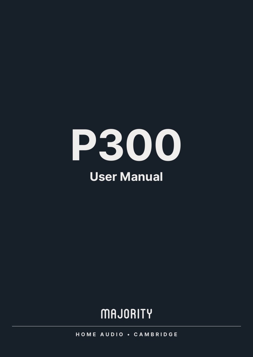 MAJORITY P300 User manual