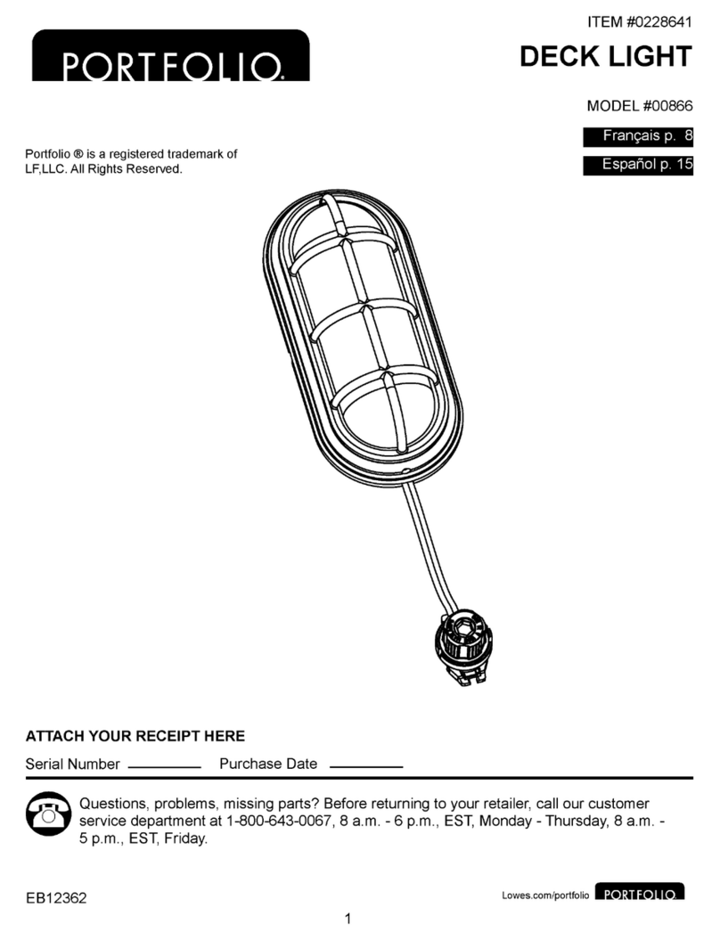 LF PORTFOLIO 00866 User manual