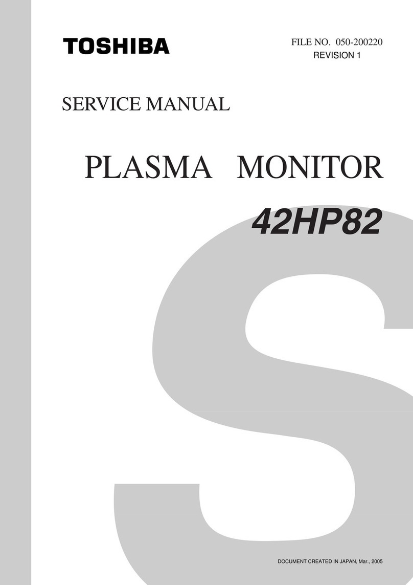 Toshiba 42HP82 User manual