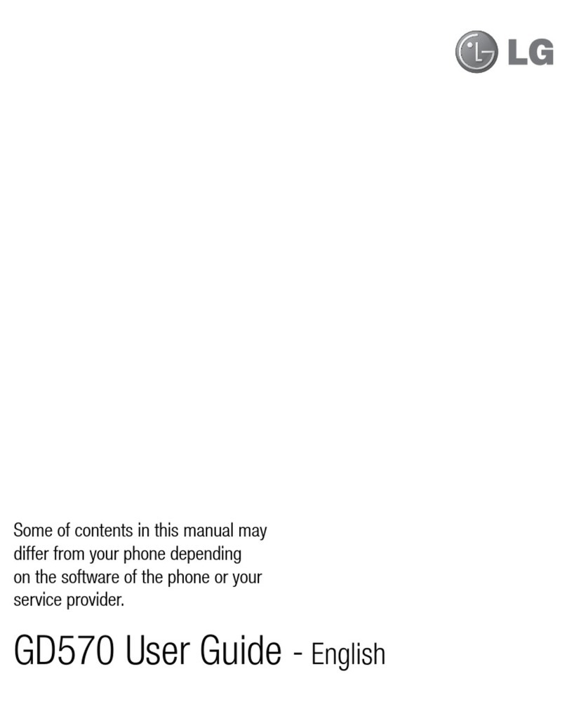 LG GD570 User manual