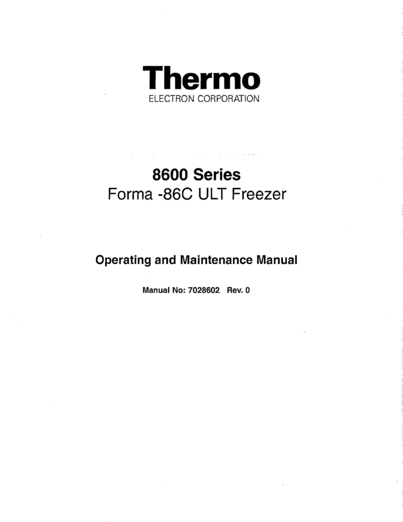 Thermo 8600 Series Operating and maintenance manual