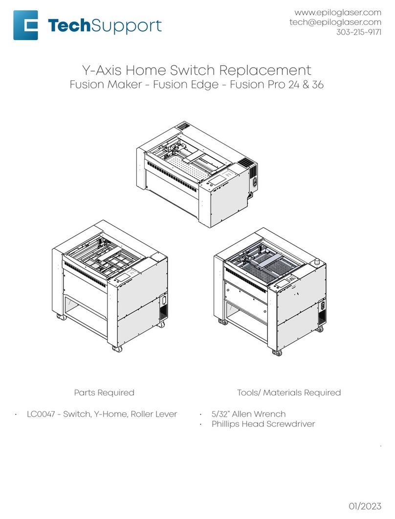 Epilog Laser Fusion User manual Epilog Laser Fusion User manual