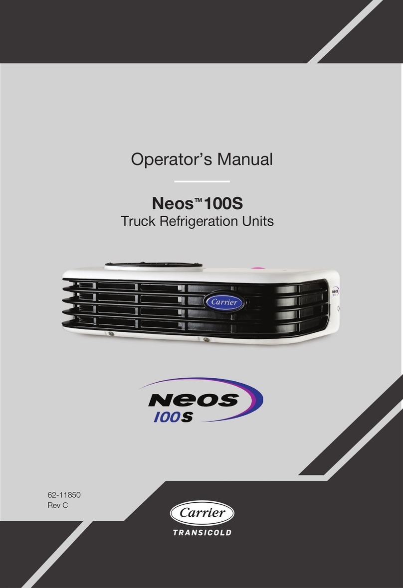 Carrier TRANSICOLD Neos 100S User manual