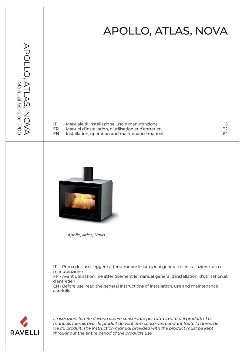 Ravelli APOLLO Installation, operation and maintenance manual Ravelli APOLLO Installation, operation and maintenance manual