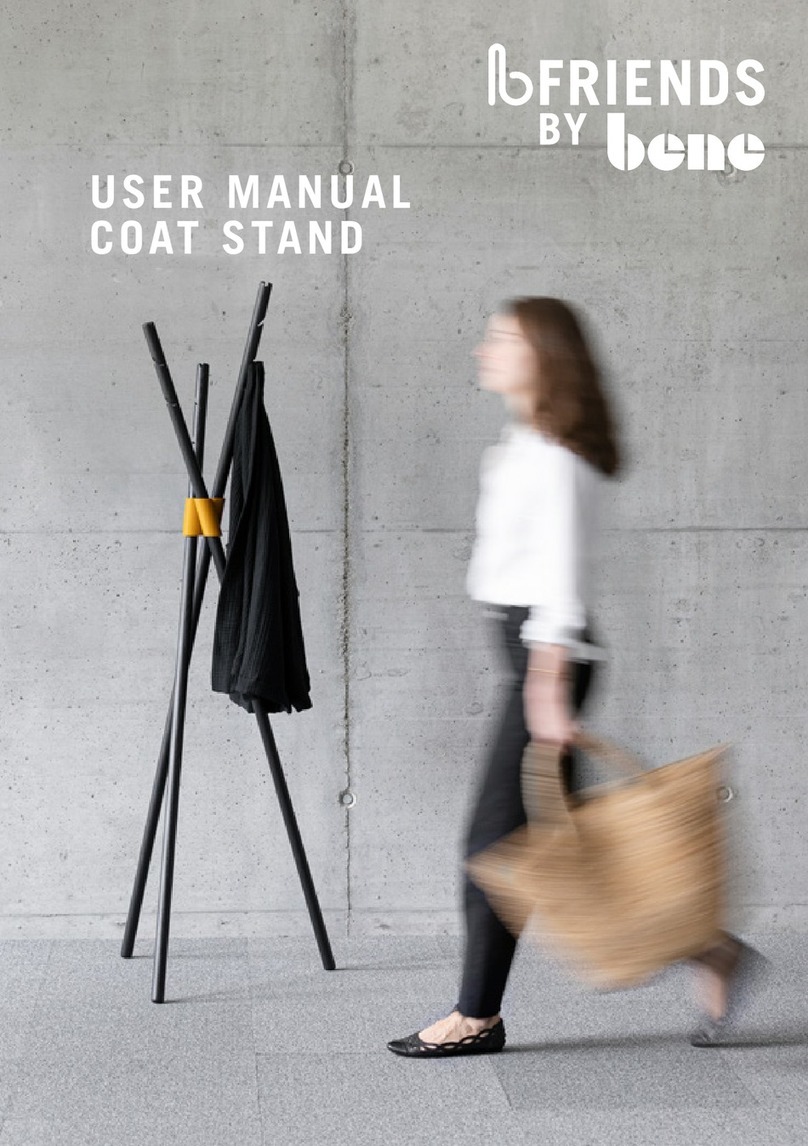 BENE FRIENDS COAT STAND User manual