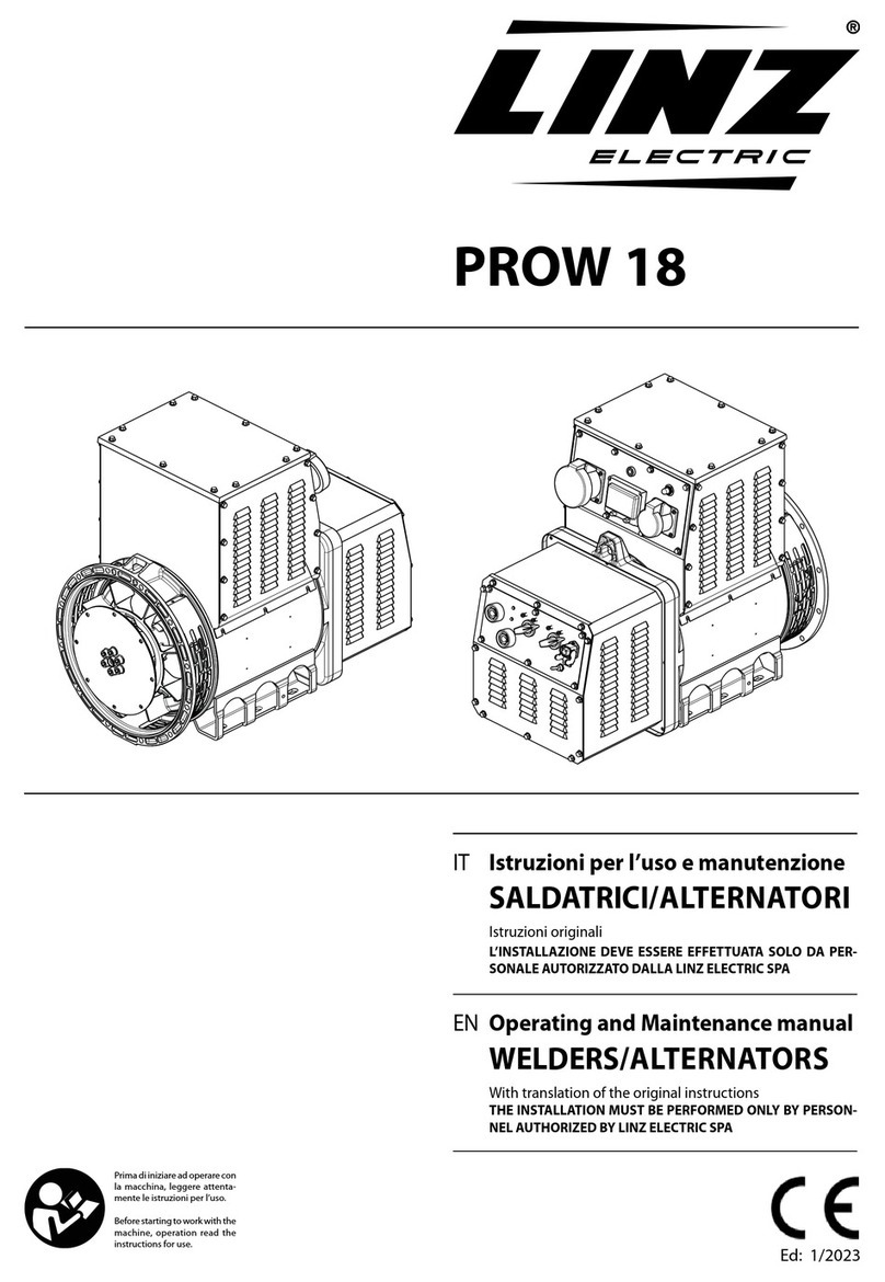 Linz PROW 18 Operating and maintenance manual