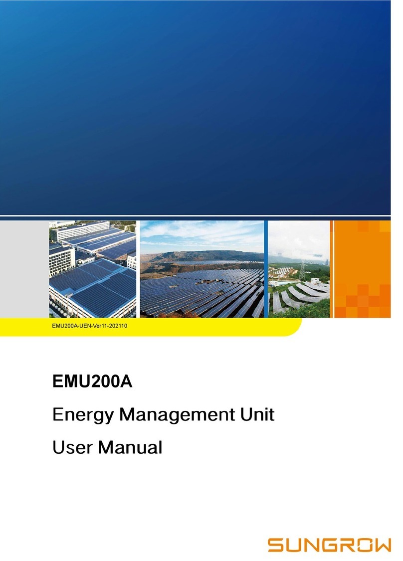 Sungrow EMU200A User manual