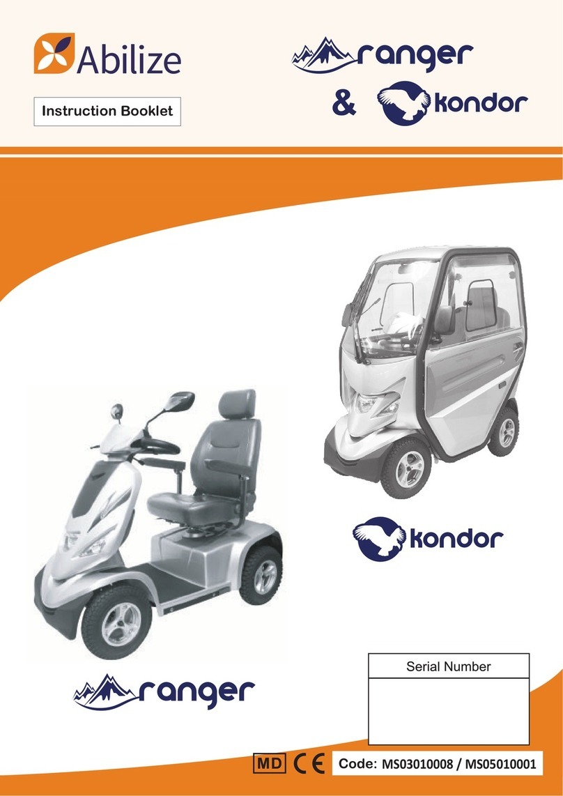 Abilize ranger Instruction booklet