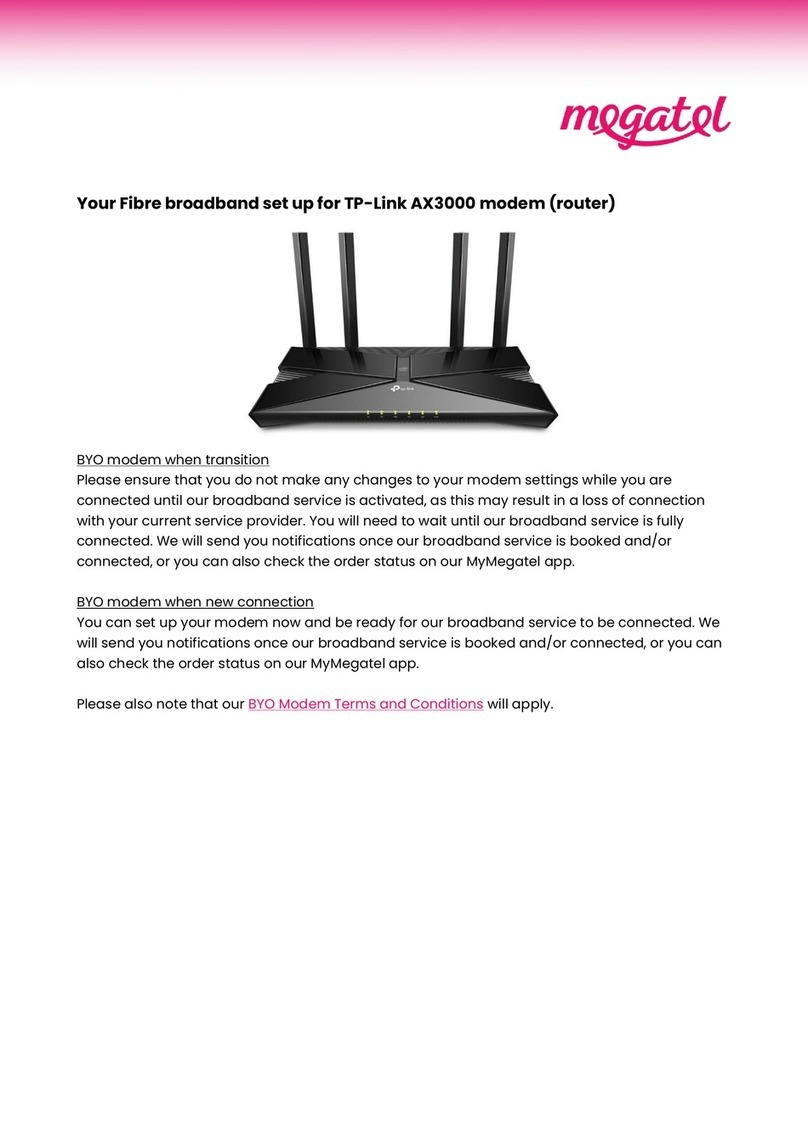 TP-Link Archer AX3000 Manual