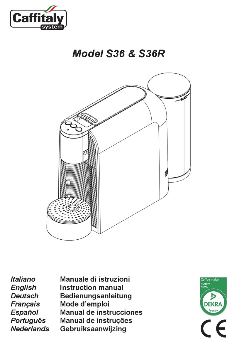 Caffitaly System S36R instruction manual