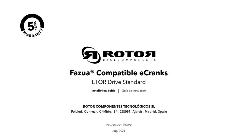 ROTOR KAPIC MTB ETOR User manual