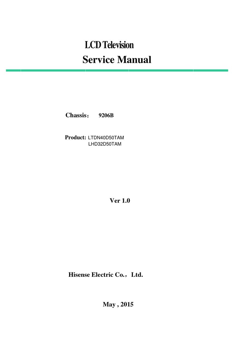 Hisense LTDN40D50TAM User manual Hisense LTDN40D50TAM User manual