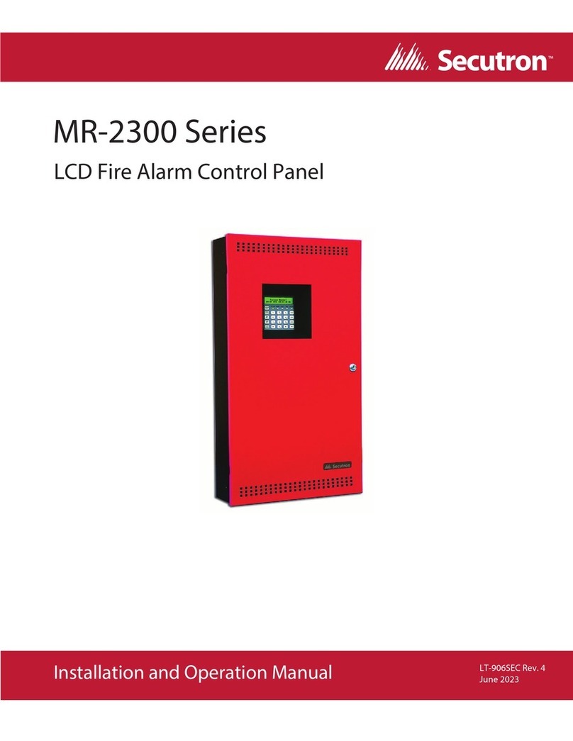 Secutron MR-2306-DDR User manual
