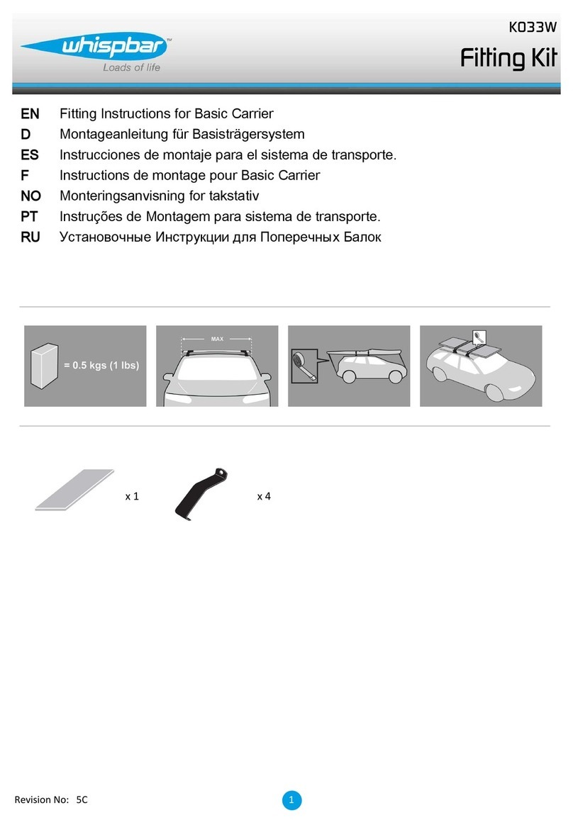 Whispbar K033W User manual
