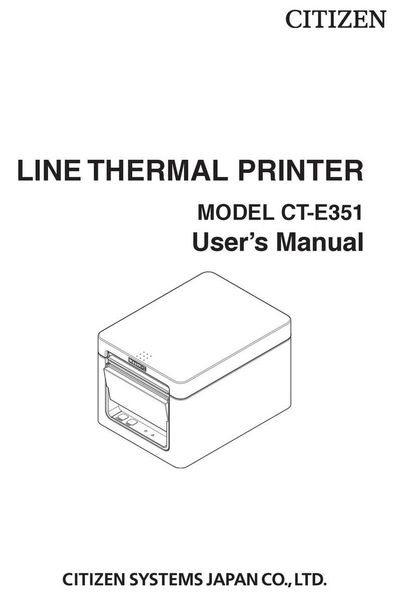 Citizen CTE351XEEBX User manual