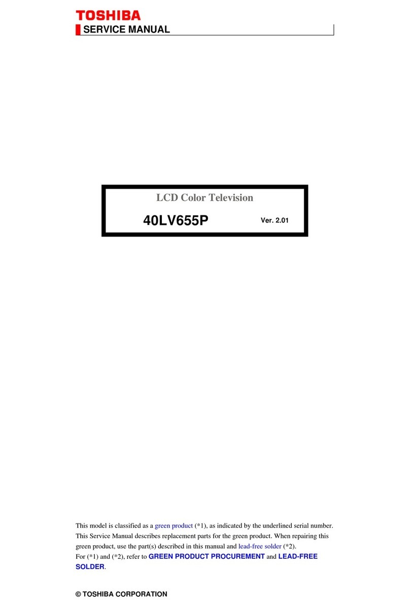 Toshiba 40LV655P User manual