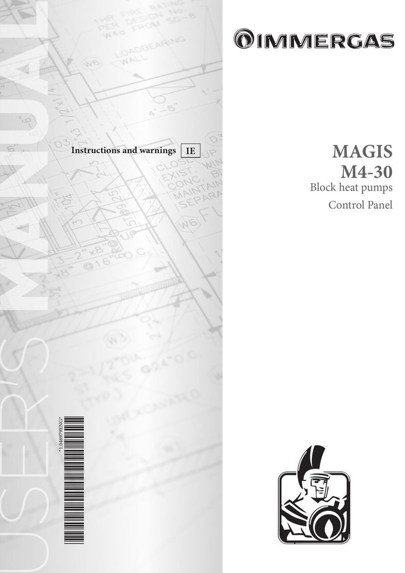 Immergas MAGIS M 4 Product manual