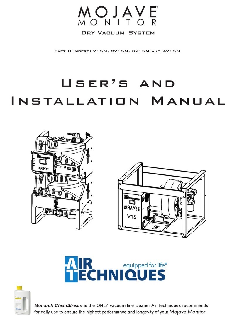 Air Techniques Mojave V15M Operating manual Air Techniques Mojave V15M Operating manual