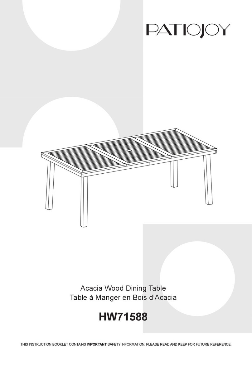 PATIOJOY HW71588 User manual
