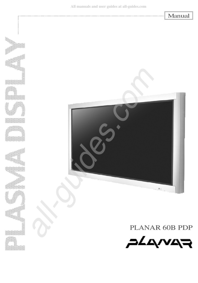 Planar 60B PDP manual