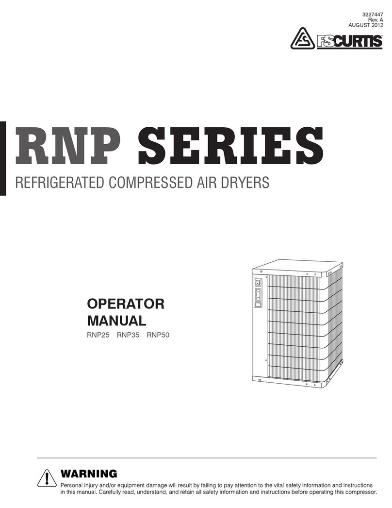 FScurtis RNP25 Operator's manual