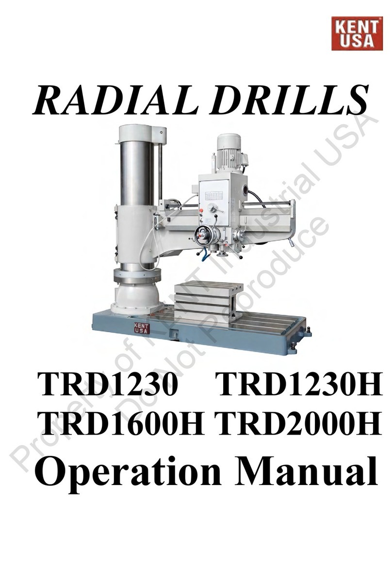 KENT USA TRD1230 Operation manual