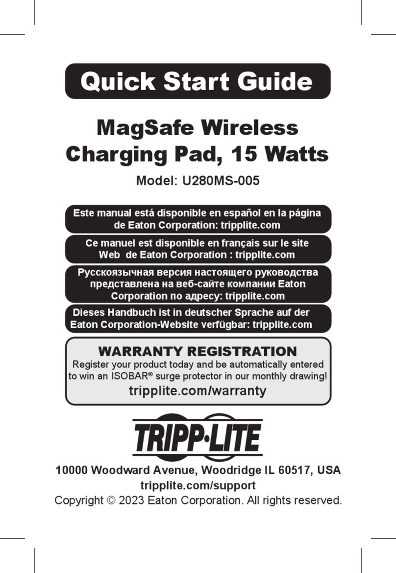 Tripp Lite U280MS-005 quick start guide