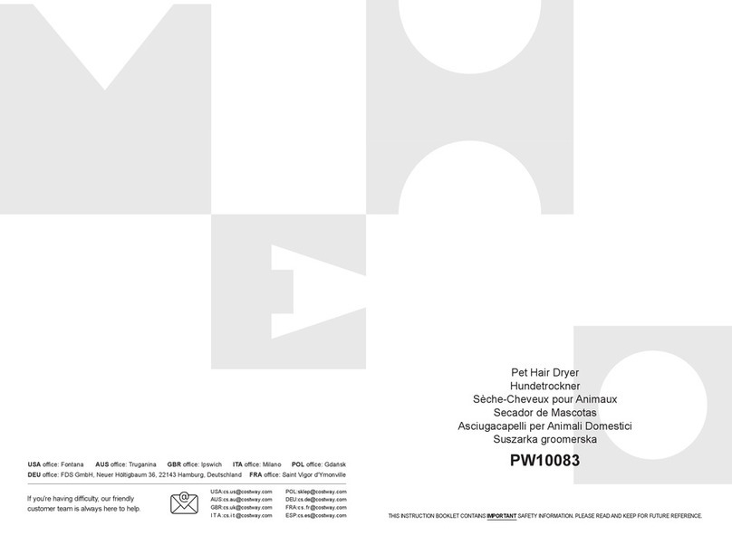 Costway PW10083 manual