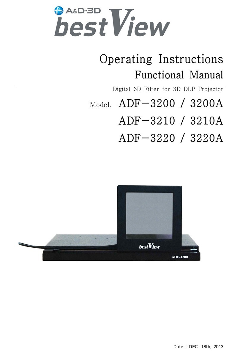 A&D bestView ADF-3200A Operating instructions (functional manual)