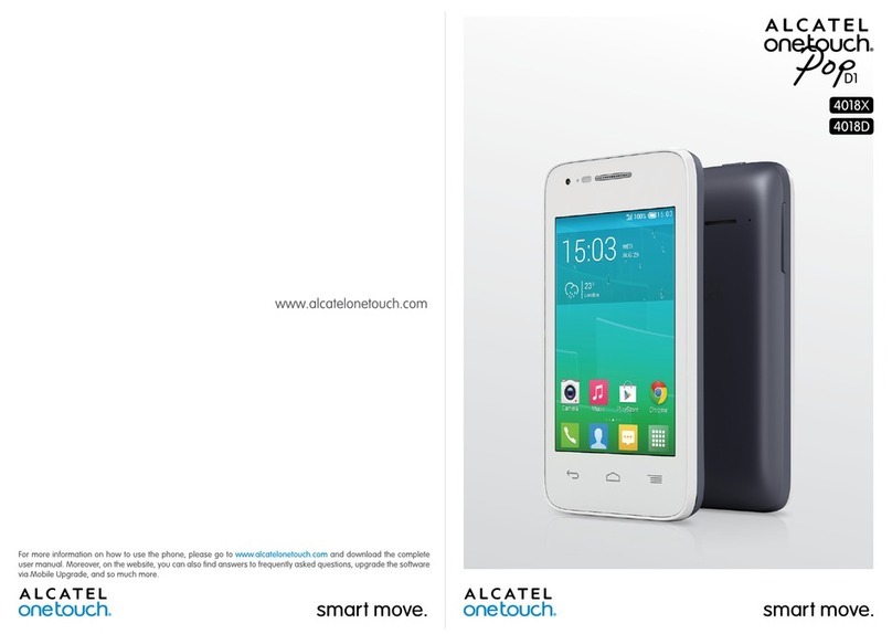 Alcatel 4018X User manual
