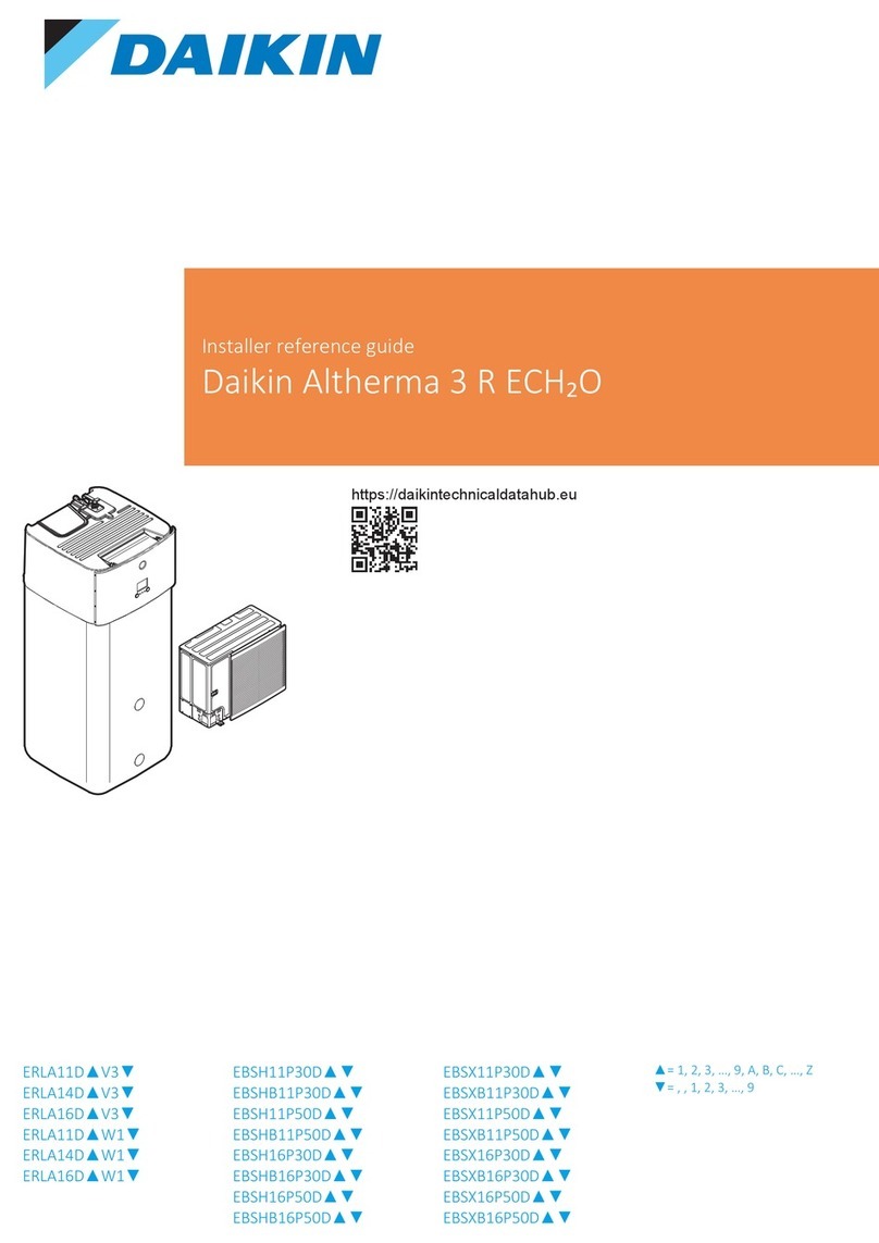 Daikin ERLA14D V3 Series How to use