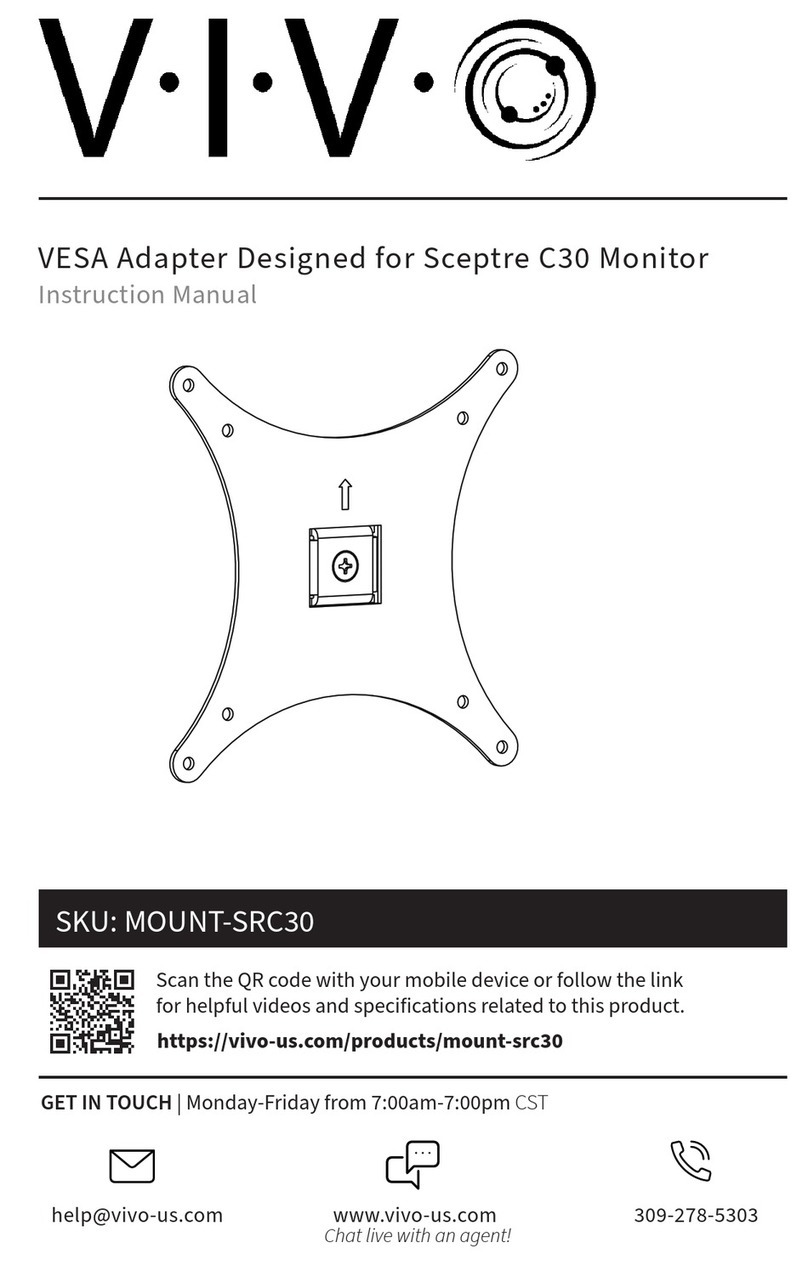 Vivo MOUNT-SRC30 instruction manual