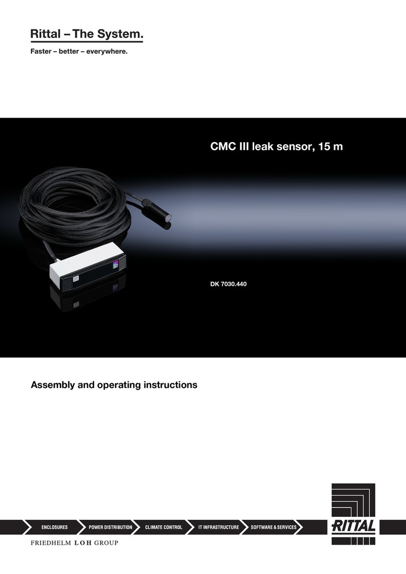 Rittal DK 7030.440 Assembly and operating instructions