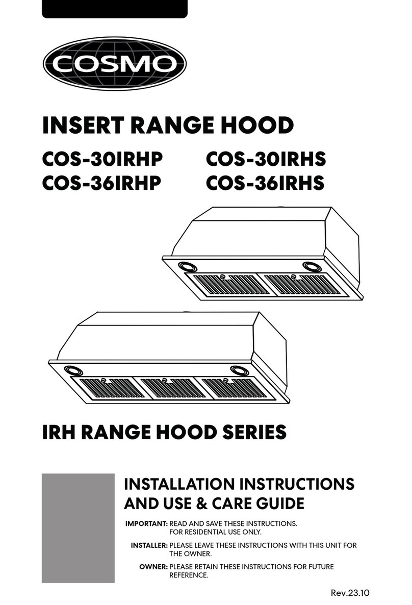 Cosmo IRH Series Product information sheet