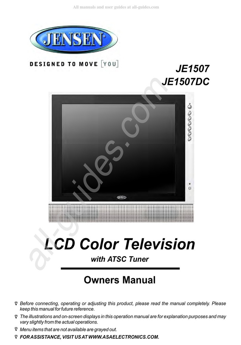 Jensen JE1507DC User manual