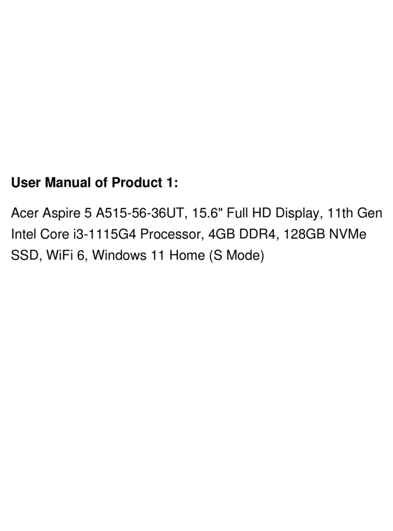 Acer A515-56-36UT User manual