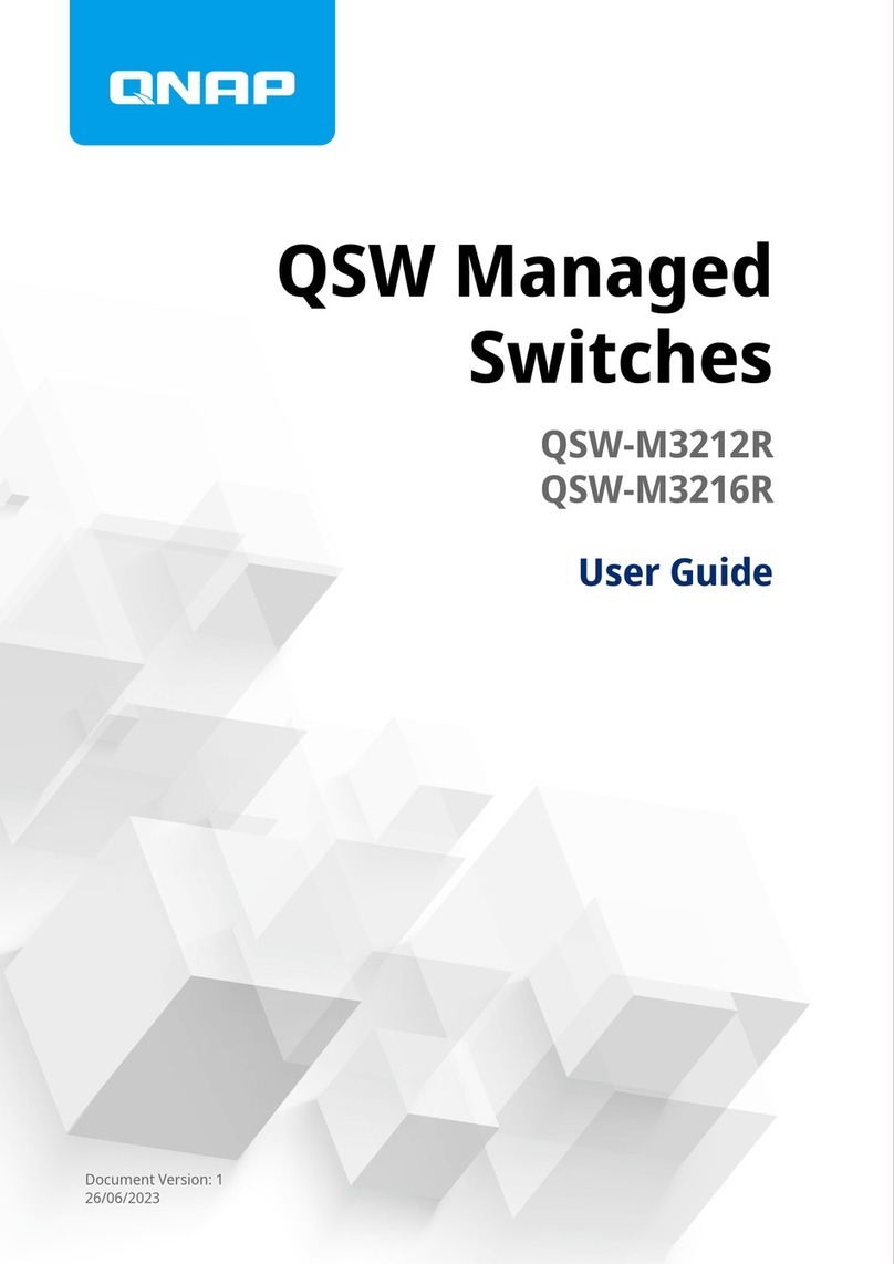 QNAP QSW-M3212R user guide QNAP QSW-M3212R user guide