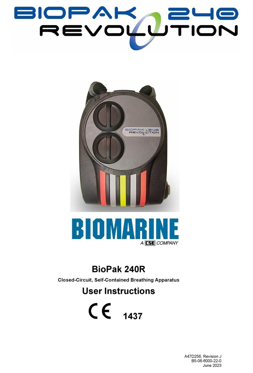 CSE BIOMARINE BIOPAK 240-R User instructions